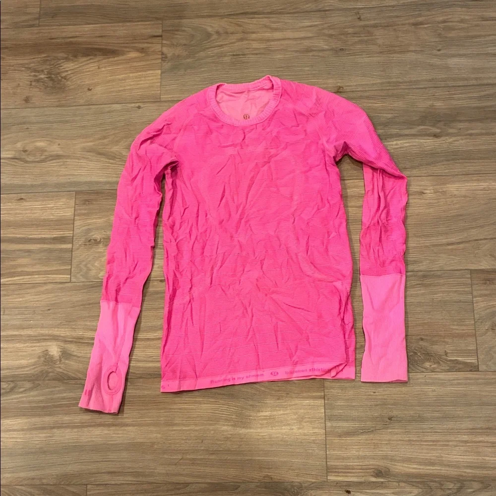 LULULEMON HOT PINK WORKOUT ATTIRE - Picture 1 of 4